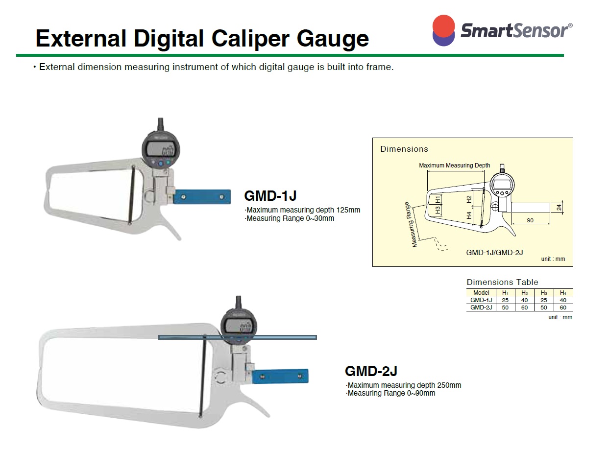 Ichiban Precision Sdn Bhd Teclock Teclock External Dial Caliper Gauges